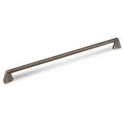 SO-TECH® Möbelgriff Edelstahloptik dunkel Bügelgriff SW71 BA 320 mm, inkl. Schrauben silberfarben