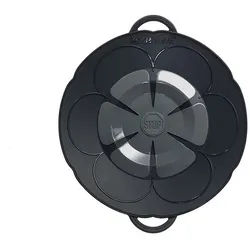Kochblume Überkochschutz S (für Töpfe von Ø 14 bis 18 cm), Multifunktional Ø 22 cm