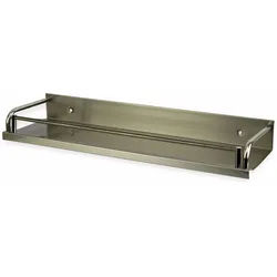 Küchenregal, Gewürzboard, 50 cm, Edelstahl gebürstet