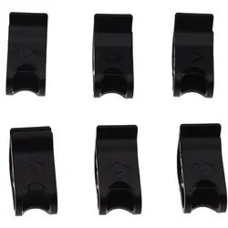 Duotone Tube clamp lazy pump system Max Flow 6pcs black Kite