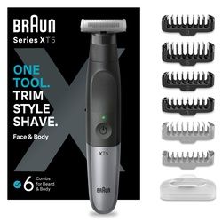 Braun - Elektrische Rasierer 'Series X Xt5200 Face + Body' in Schwarz/Grau Sonstige 1 St mehrfarbig Frauen