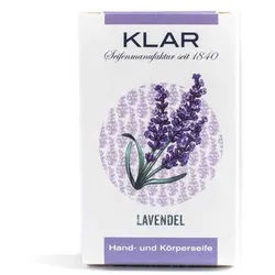 Klar-Seifen - Lavendelseife (palm√∂lfrei) 100 g