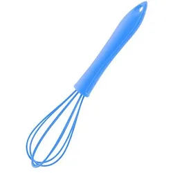 Kochblume Schneebesen S, Kein Verkratzen von empfindlichen Oberflächen blau 4 cm x 19 cm