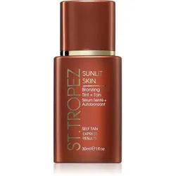 St.Tropez Sunlit Skin Bronzing Tint + Tan tönende Selbstbräuner-Creme für das Gesicht 1 St.