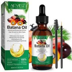 ALIVER Haarpflege-Set Set Batana Haar Shampoo Conditioner Öl Haaröl Haarwachstum Vegan, Haarpflege, Haarwachstum,Kopfhautpflege