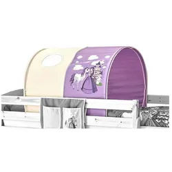 Mid.you Tunnelset , Flieder, Beige , Metall, Textil , Pferd , 100x73x87 cm , Baby & Kindermöbel, Kinder- & Jugendzimmer, Kinderbettzubehör