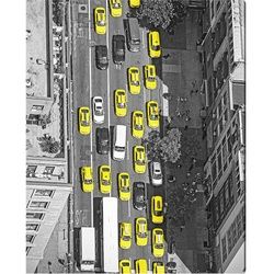 ANY IMAGE Kunstdruck »New York Taxis«, mehrfarbig, Alu-Dibond - bunt