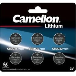 Set bestehend aus je 2 Stück Lithium CR2032, CR2025 und CR2016, bis zu 10 Jahre lagerfähig
