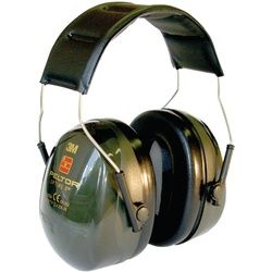 3M Kapselgehörschützer mit Kopfband Peltor Optime II Grün