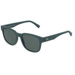 Lacoste L982S Unisex-Sonnenbrille Vollrand Eckig Kunststoff-Gestell, Grün