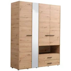 Kleiderschrank in Eiche Artisan