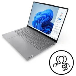Lenovo NB YG Pro 7 14ASP9 AI_R9 32G 1T 11H + 3 Jahre Premium Care AMD Ryzen AI 9 365 Prozessor 2,00 GHz bis zu 5,00 GHz, Windows 11 Home 64, 1 TB SSD M.2 2242 PCIe 4.0 TLC, 14,5 Inch, Luna Grey
