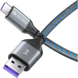 Sonero USB-C auf USB-A USB 2.0 Verbindungskabel 2m