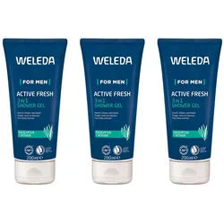 Weleda For Men Active Fresh 3in1 Shower Gel