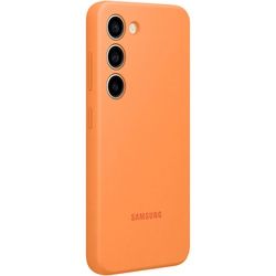 Samsung Silicone Case für Galaxy S23, Orange