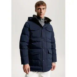 Parka TOMMY HILFIGER "ROCKIE UTILITY PARKA" Gr. XXL, blau (desert sky) Herren Jacken Parkas