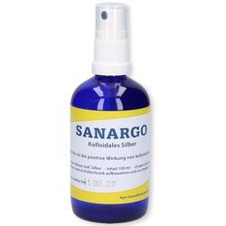 SANARGO kolloidales Silber Sprühflasche 100 ml