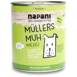 napani Bio Menü Müllers Muh mit Rindfleisch Dose 800 g