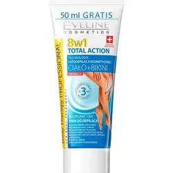 Eveline Cosmetics Total Action Depilationscreme für die Beine 8 in 1 200 ml