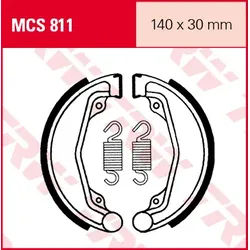 TRW Lucas Bremsbacken MCS811