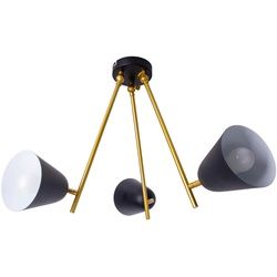 Näve Deckenleuchte , Metall , 50 cm , Lampen & Leuchten, Innenbeleuchtung, Deckenleuchten, Deckenleuchten