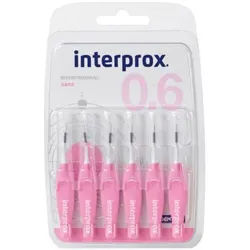 Interprox Reg Nano Rosa Interdentalbürste Blister 6 ST