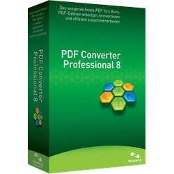 Nuance PDF Converter Professional 8 | Windows | Sofortdownload + Key