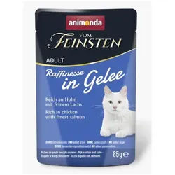 ANIMONDA Vom Feinsten Raffinesse Huhn mit Lachs in Gelee 85g