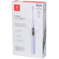 Oclean Electric Toothbrush X Pro Digital-lila Elektrische Zahnbürste 1 St