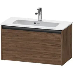 Duravit Ketho.2 Waschtischunterbau wandhängend Nussbaum dunkel Matt 810x390x440 mm - K25056021210000 K25056021210000