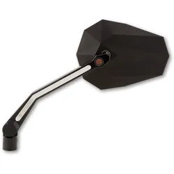 HIGHSIDER STEALTH-X4 Spiegel mit LED Blinker & Positionslicht, schwarz