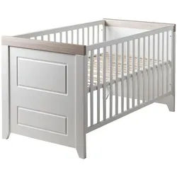 Roba Babybett Felicia 70 x 140 cm , Holzwerkstoff , Rechteckig , 70x140 cm , Hergestellt in Europa , Babymöbel & Kindermöbel, Babyzimmer, Babybetten, Gitterbetten