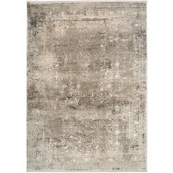 Dieter Knoll Webteppich , Grau, Goldfarben , Textil , rechteckig , 80x150 cm , Care & Fair , für Fußbodenheizung geeignet, in verschiedenen Größen erhältlich , Teppiche Und Böden, Teppiche, Webteppiche