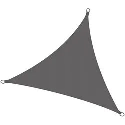 Sol Royal Sonnensegel SolVision PS9 360/360/360 cm dreieckig Anthrazit Pe , Kunststoff , 360x360 cm , Sonnen- & Sichtschutz, Sonnensegel