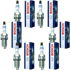 6x Zündkerze BOSCH 0 242 245 571 für Alfa Romeo Ford Audi Fiat Lancia Saab Rover XM