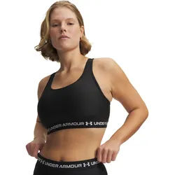 Under Armour Damen Sport BH Crossback Mid Bra 1361034-011 XXL - Ultimate Black - XXL