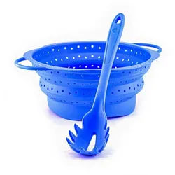 Kochblume Küchenorganizer-Set Spaghetti, (Spar-Set, 2-tlg) blau