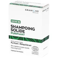 Granions® Festes Shampoo Zertifiziert Bio - Reinigend