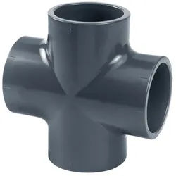 PVC-Kreuzstück 90° Ø 50 mm K - K