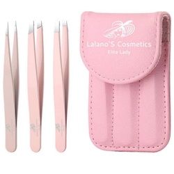 Lalano`S Cosmetics Deluxe- Pinzetten Set 1 St rosa Frauen