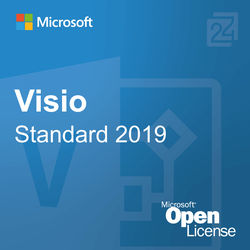 Microsoft Visio 2019 Standard, Open License, Multilanguage