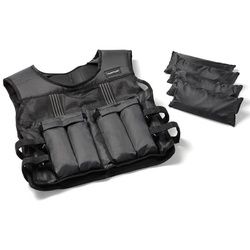 Xxxl Gewichtsweste , Schwarz , Kunststoff , Füllung: Sand , 8x50x47 cm , Freizeit & Co, Sport & Fitness, Fitnessgeräte & Zubehör, Weitere Fitnessgeräte