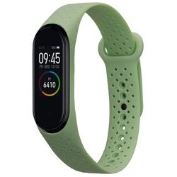 kwmobile Uhrenarmband Armband für Xiaomi Mi Band 4 / Mi Band 3, Ersatzarmband Fitnesstracker - Fitness Band Silikon grün