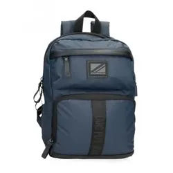 Pepe Jeans Unisex. 7342032 Hoxton Computer Rucksack navy (OSFA), Lässig, Polyester, Marine