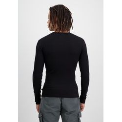 Alpha Industries Longsleeve »ALPHA INDUSTRIES Men - Longsleeves X-Fit Rib LS« Alpha Industries black M