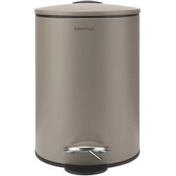 blomus Tubo Treteimer taupe 3l