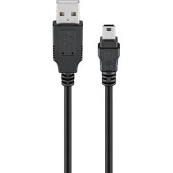 USB 2.0 Hi-Speed Kabel, USB 2.0 Stecker auf USB 2.0-Mini-Stecker, USB zu USB Mini-Stecker