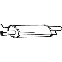 PREISHAMMER Endschalldämpfer (YX1011335) für BMW 1 | Auspufftopf