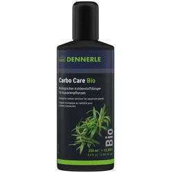 DENNERLE Aquariumpflege Carbo Care Bio, 250 ml, Kohlenstoffdünger, Sofort-Wirkung