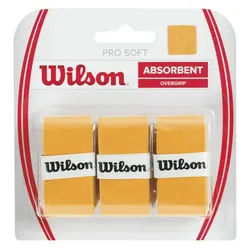 Wilson Griffband Soft Overgrip 3 Pack gold